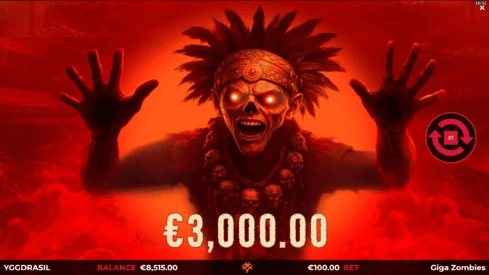 Giga Zombies - grande vincita con Gigablox 4x4