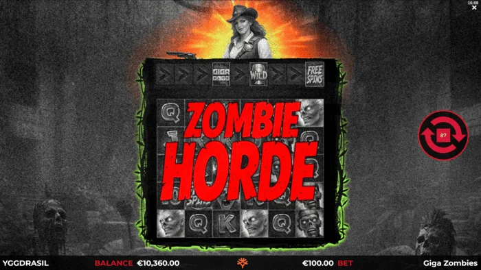 Giga Zombies - orda di zombie sui rulli
